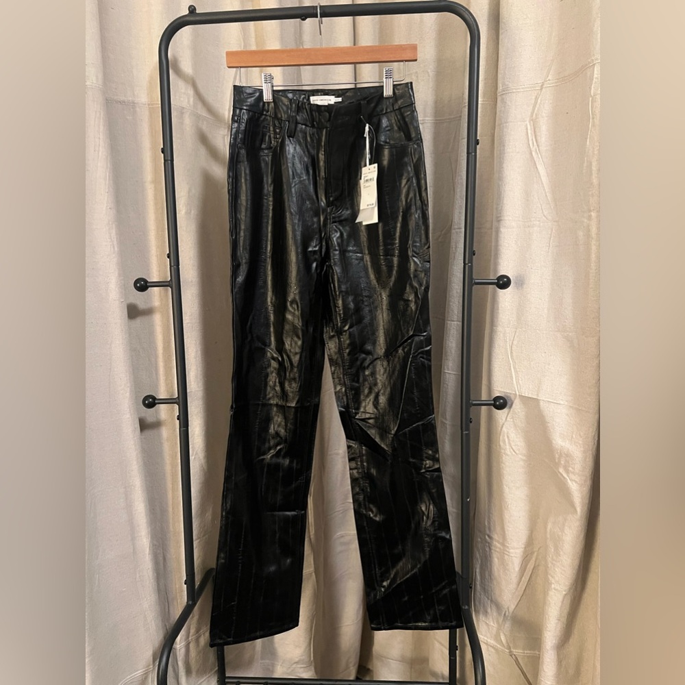 Good American Leather Pants- 4/27